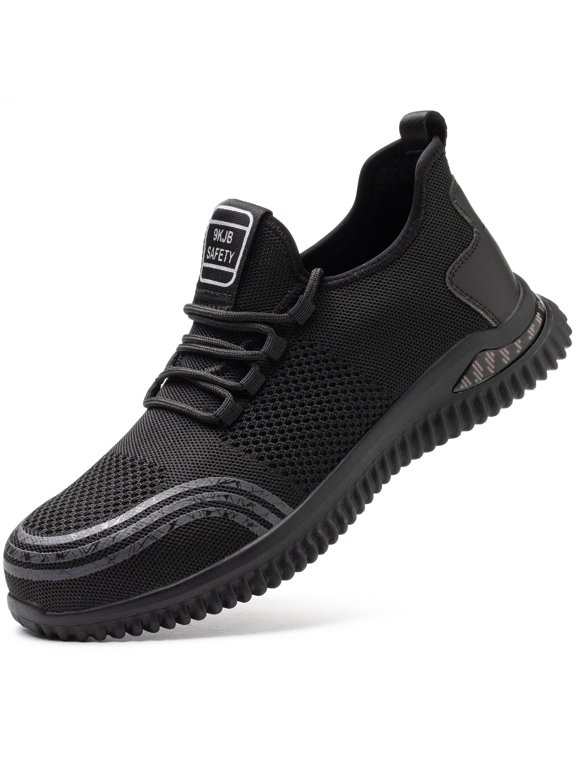 Work Shoes for Men Steel Toe Safety Shoes Nonslip Shoe Size Men9.5/Women10.5