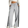 thumbnail image 1 of Tanming Barrel Sweatpants Wide Leg Cargo Pants for Women Womens Wide Leg Sweatpants Women's Dress Pants for Work Stretchy Work Pants Cargo Scrub Pants for Women, 1 of 4