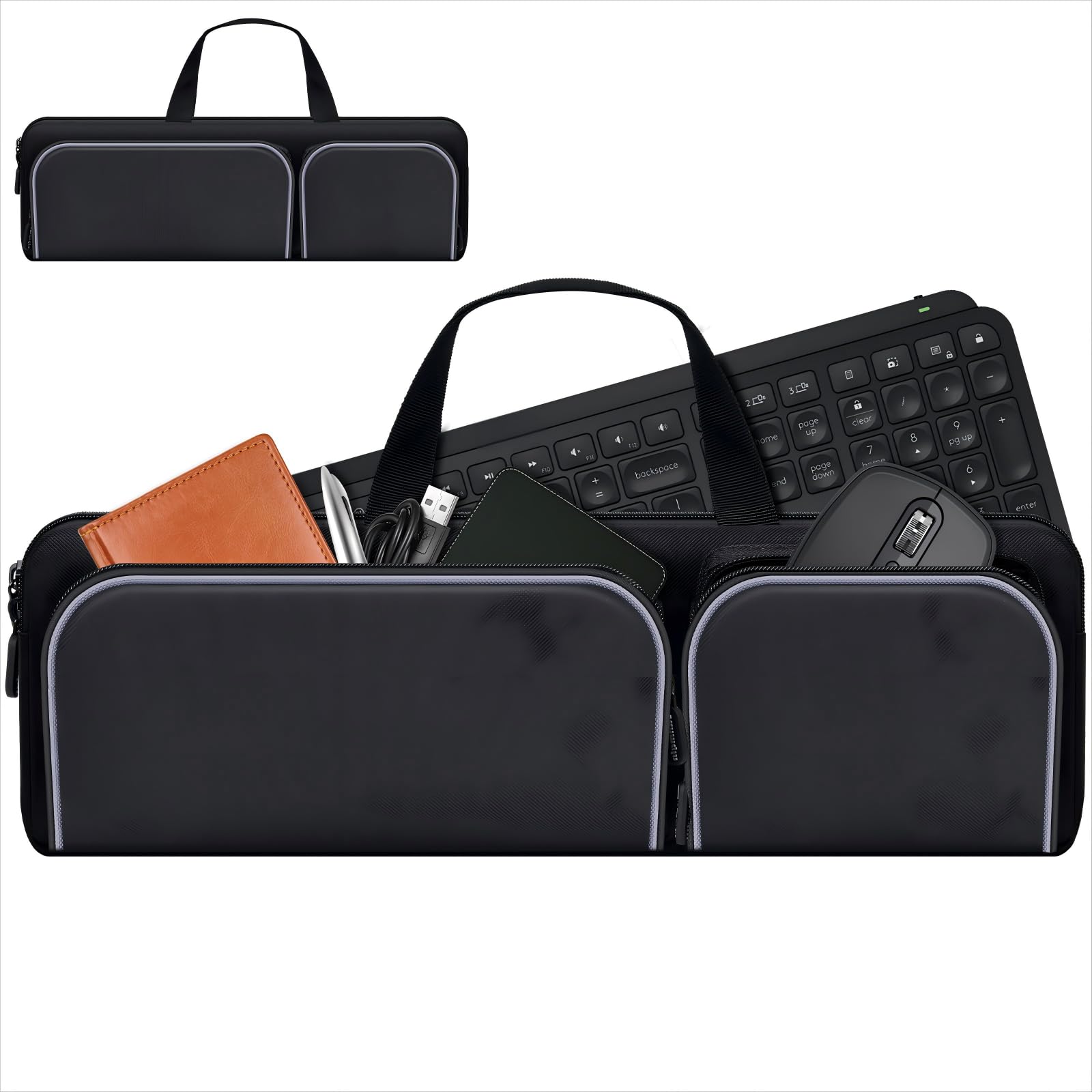 Tanmqin Protective Travel Case RRF12 for Logitech MX Keys S/MX Keys/MX ...