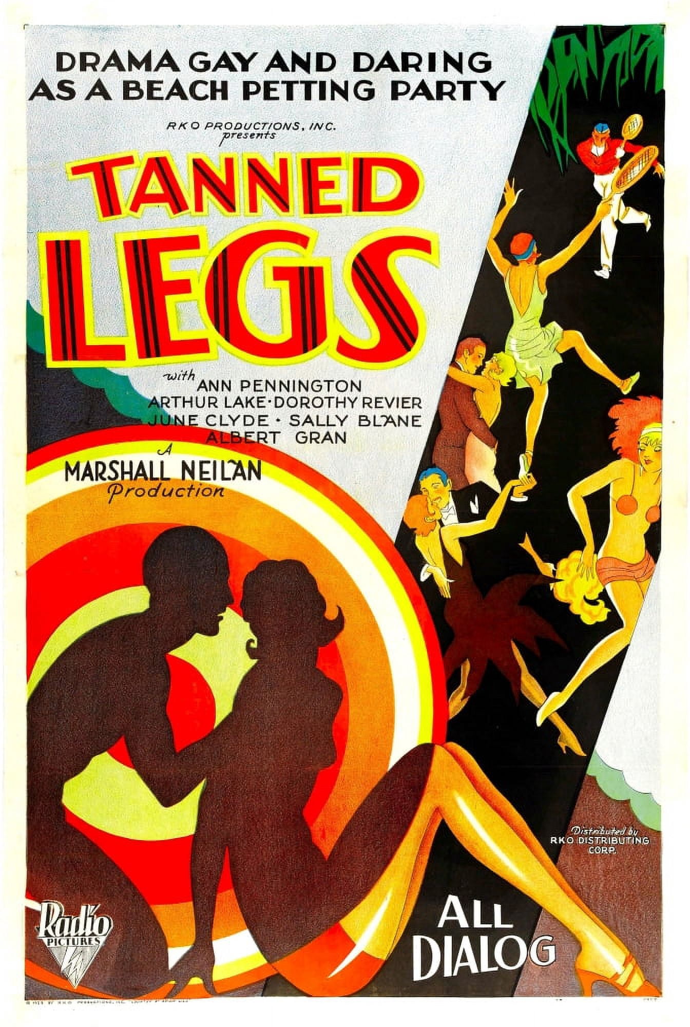 Tanned Legs Canvas Art - (24 x 36)