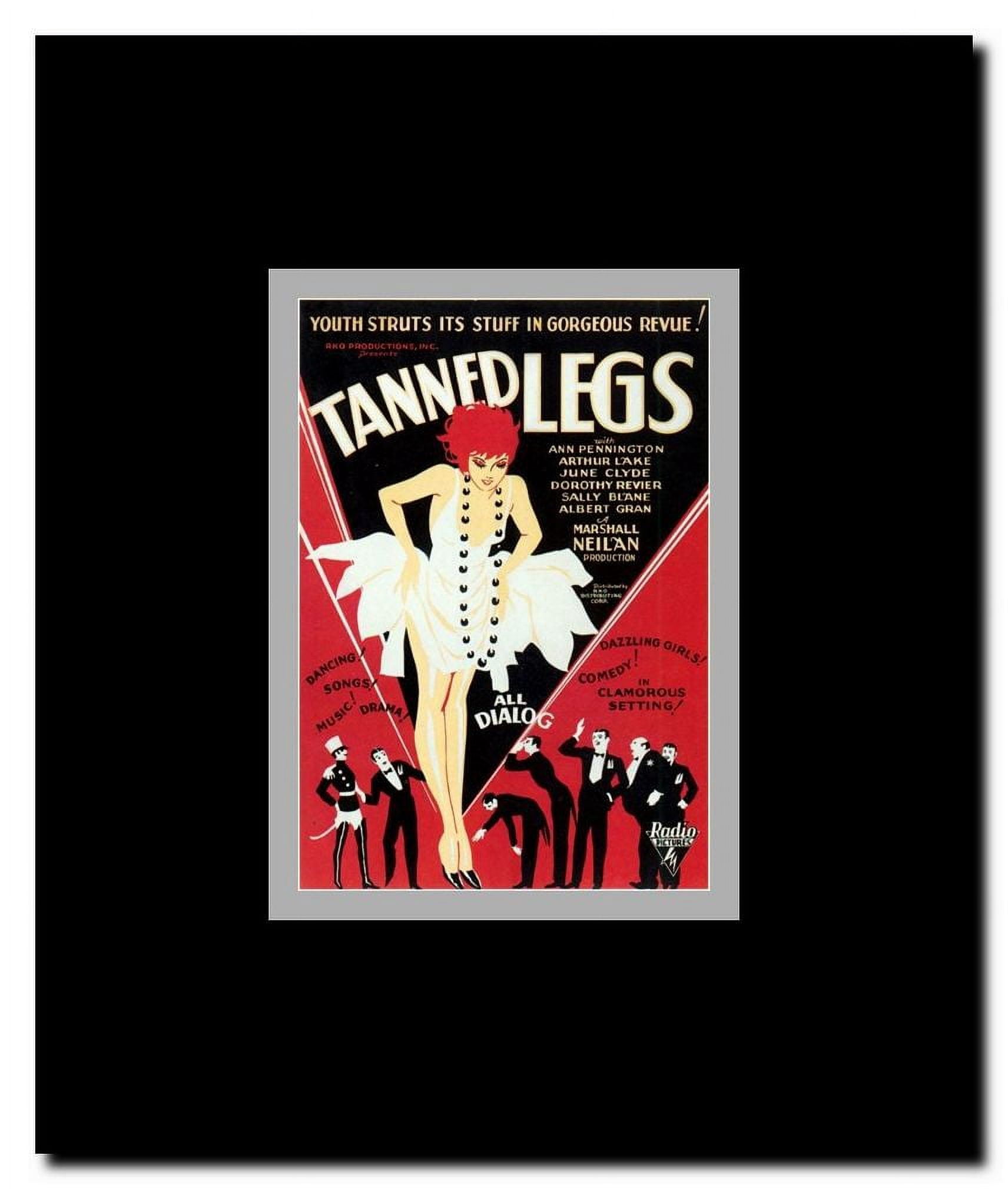 Tanned Legs Framed Movie Poster