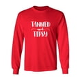 thumbnail image 1 of Tanned and Tipsy Adult Long Sleeve T-shirt, 1 of 3