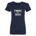 thumbnail image 1 of Tanned and Tipsy Womens crewneck tee, 1 of 2