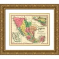 thumbnail image 1 of Tanner 24x20 Gold Ornate Wood Framed with Double Matting Museum Art Print Titled - Texas - Mexico - Guatemala - Tanner 1836, 1 of 4