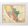 thumbnail image 1 of Tanner 32x26 White Modern Wood Framed Museum Art Print Titled - Texas - Mexico - Tanner 1847, 1 of 4