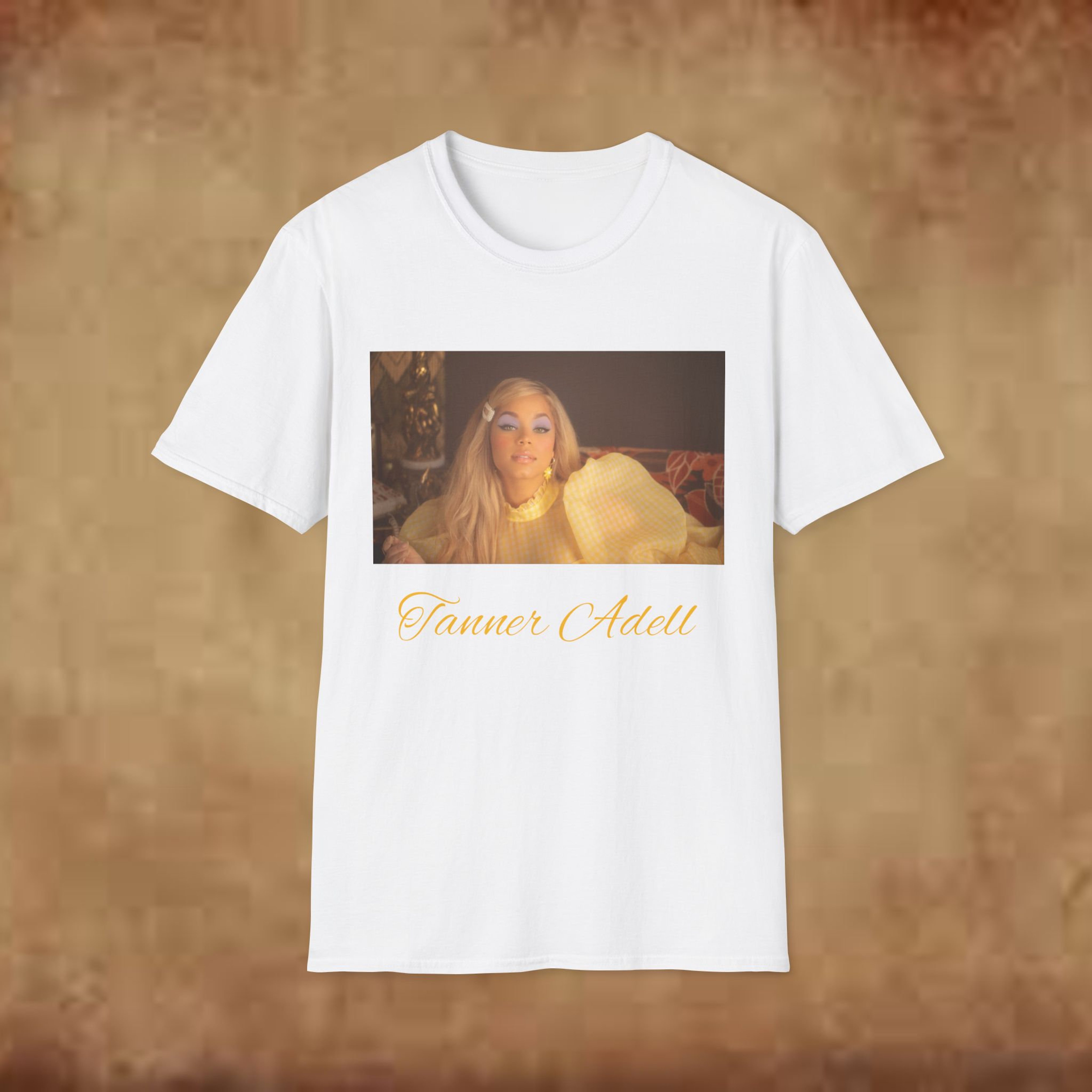 Tanner Adell Portrait Vintage Style Concert or Music Festival Tee