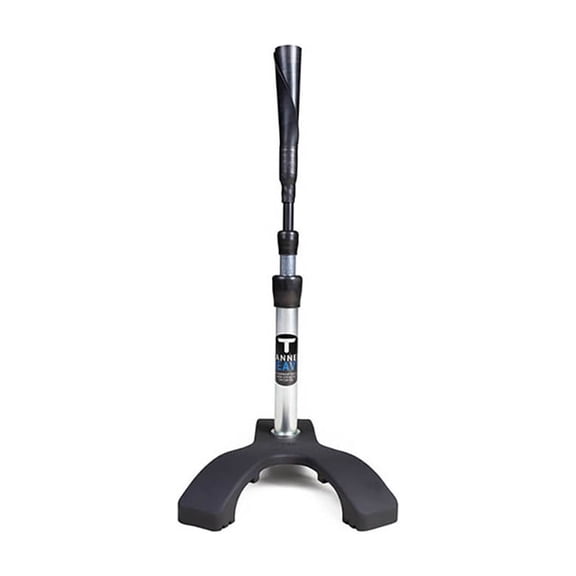 Tanner Heavy Batting Tee Youth | Ultra Durable Hitting Tee with Weighted Claw Base for Ultimate Stability on Uneven Surfaces | Adjusts from 20-32"| Baseball Softball Slow Pitch