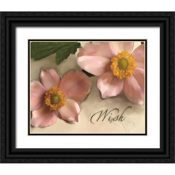 Tanner, Jan 32x26 Black Ornate Wood Framed with Double Matting Museum Art Print Titled - Wish