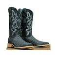 thumbnail image 1 of Tanner Mark Men's Exotic Full Quill Ostrich Western Boot Broad Square Toe Black 11 D(M) US, 1 of 1