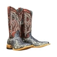 thumbnail image 1 of Tanner Mark Men's Exotic Python Western Boot Broad Square Toe - TMX208029 12 D(M) US, 1 of 1