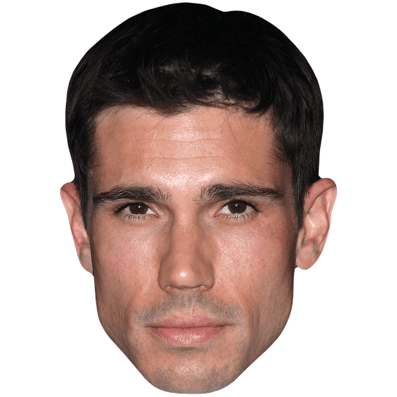Tanner Novlan (Stubble) Big Head. Larger than life mask.