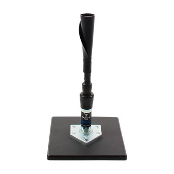 Tanner Tee The Original Low Ball Batting Tee (UP to Age 8) | Premium Adjustable Baseball/Softball Hitting Tee 16"-23"", Flexible Hand-Rolled Flextop and Short Tee Stem for Ages 8 & Below
