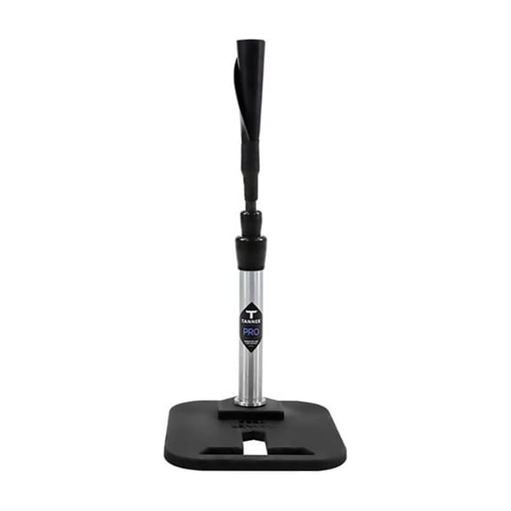 Tanner Pro Batting Tee Youth| Pro Style Weighted Hitting Tee for Baseball | Adjusts 20-32 | Age 8 up| Weighted Base, Hand Rolled Flextop, Reinforced Steel Stem | Hand Assembled in US