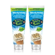 Tanner's Tasty Paste Vanilla Bling - Anti-cavity Fluoride Children’s Toothpaste, 2-Pack (4.2 oz.)