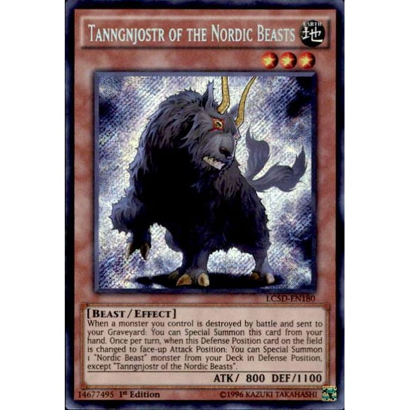 Tanngnjostr of the Nordic Beasts LC5D-EN180 Yu-Gi-Oh 5D's