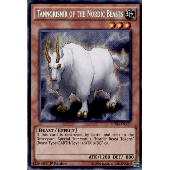 Tanngrisnir of the Nordic Beasts LC5D-EN177 Yu-Gi-Oh 5D's