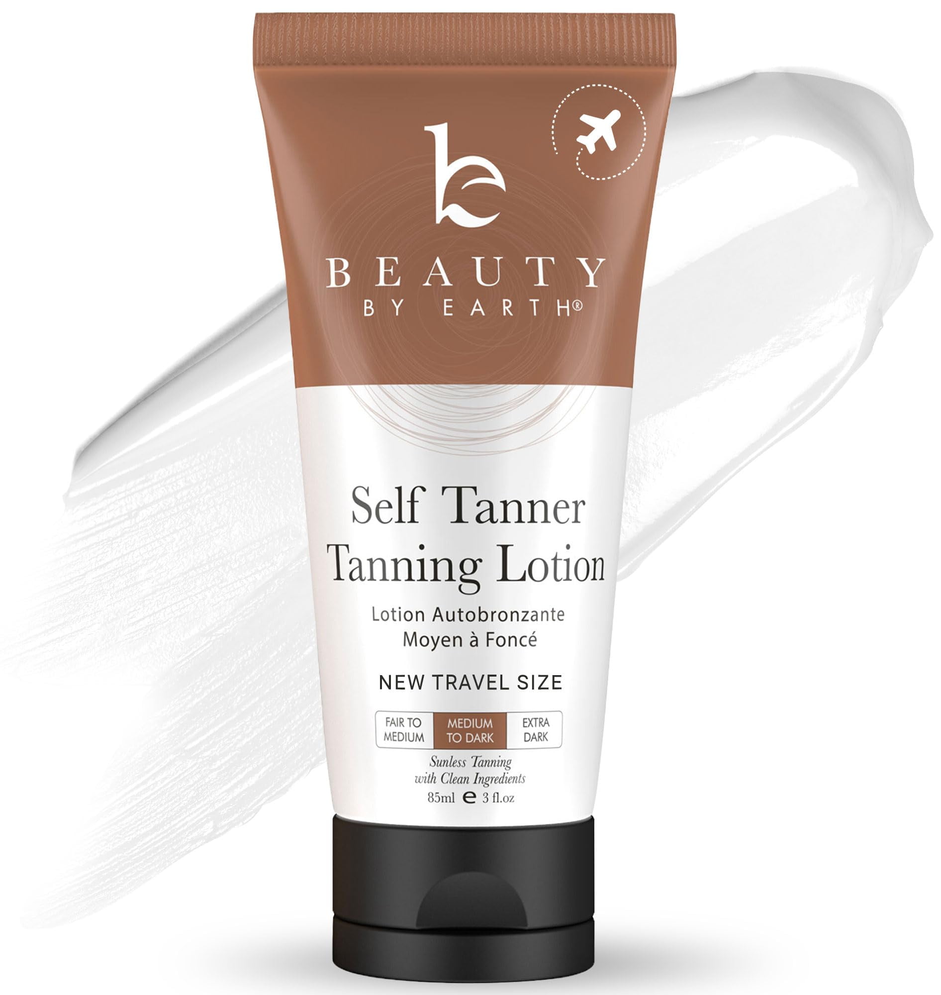 Tanning Lotion Self Tanner With Natural & Organic Ingredients, Size