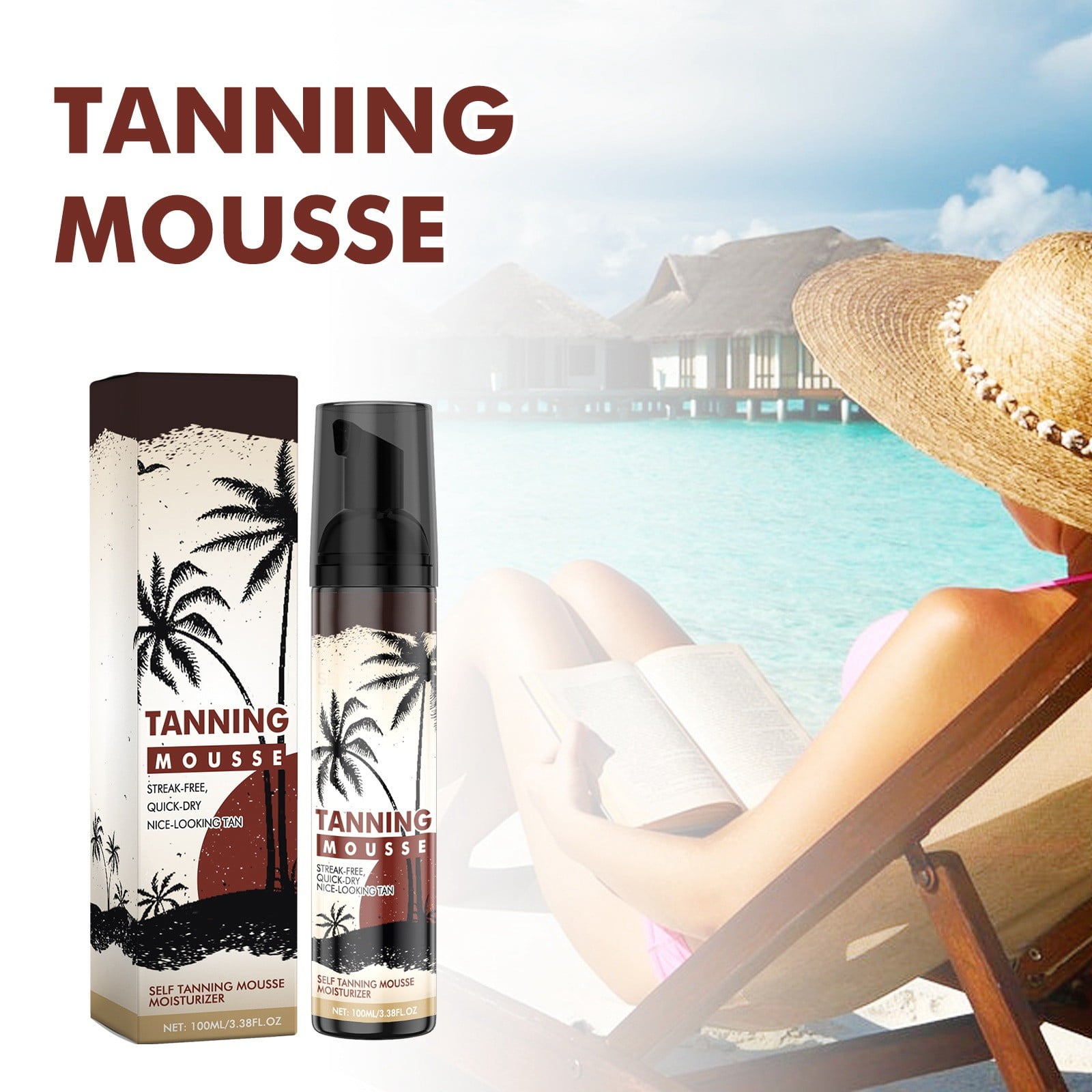 Tanning Self Tanning Long Lasting Moisturizing Beach Tanning Spray