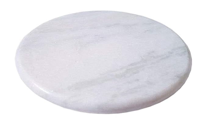 Marble Roti Maker Tannu Craft White Marble ChaklaRolling Pin BoardRoti MakerChapati ...