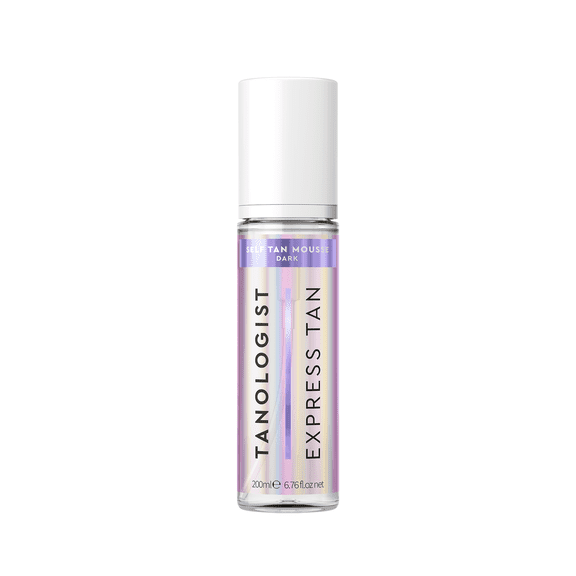 Tanologist Express Dark Self Tan Mousse, 6.76 fl.oz/ 200 ml Bottle