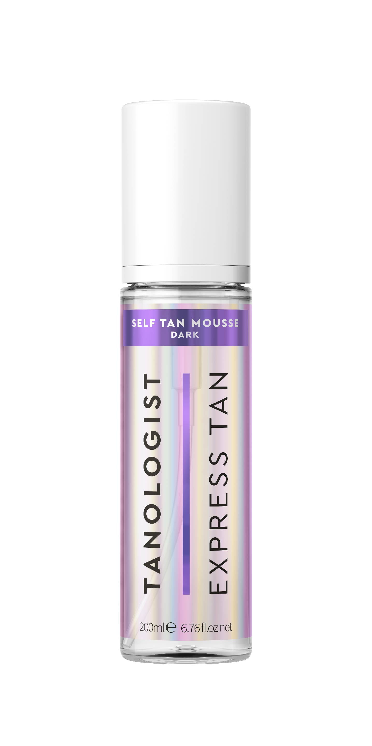 Tanologist Express Dark Self Tan Mousse, 6.76 fl.oz/ 200 ml Bottle