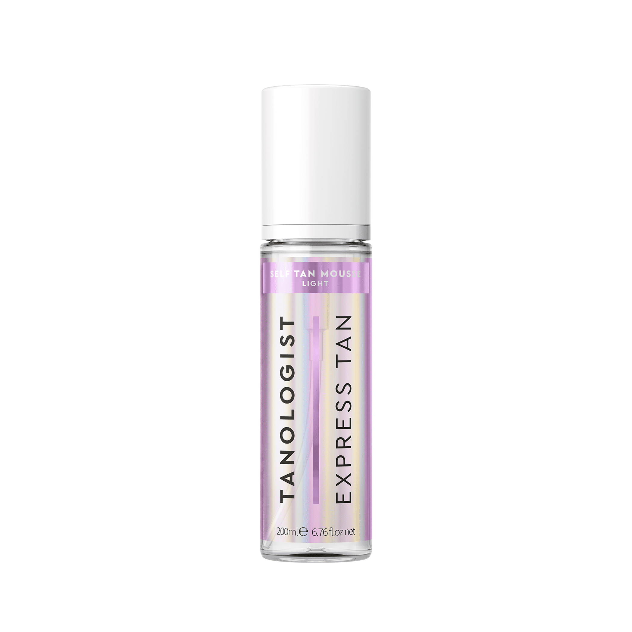 Tanologist Express Self Tan Mousse, Light Tan, 6.76 fl.oz/ 200 ml Bottle