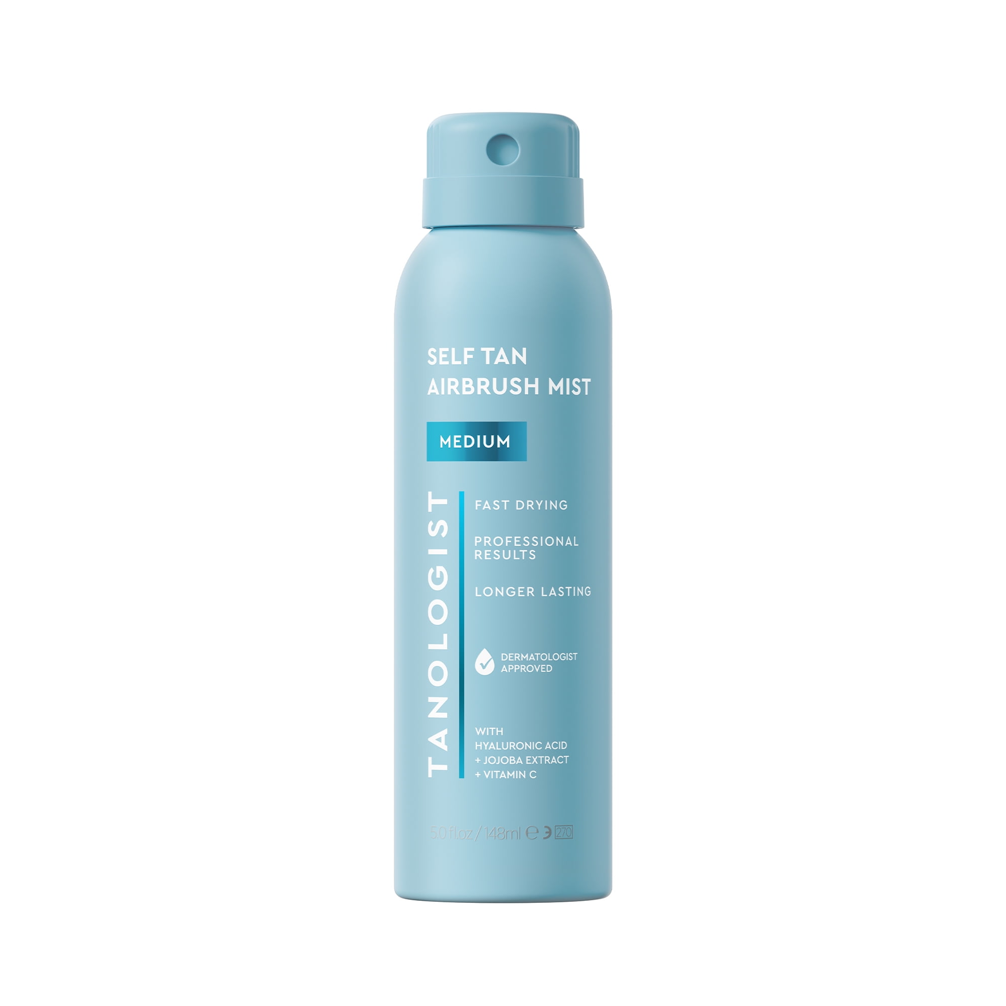 Tanologist Self Tan Airbrush Mist Spray Tanner, Medium