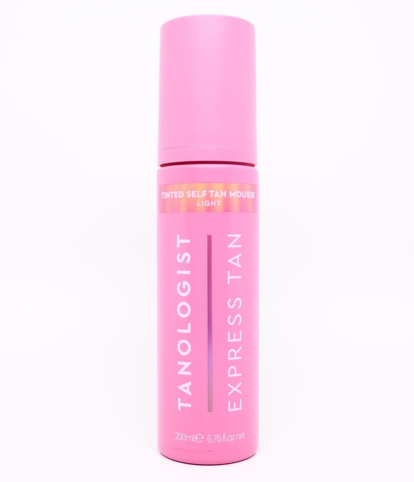 Tanologist Tinted Self-Tan Mousse - Light - Express Tan, Quick Drying Long Lasting - Dermatologist Tested Self Tanning Foam - Tanning Mousse with Hyaluronic Acid, Vitamin C Aloe - 6.76 fl oz