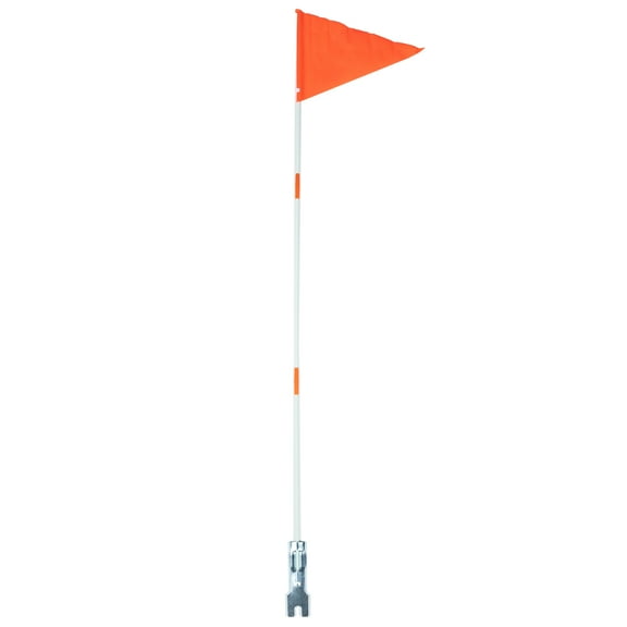 Tanom Bike Flags with Pole, 4Ft High Visibility with Fiberglass Flag Pole