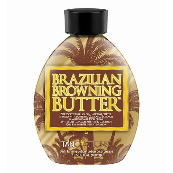 Tanovations Brazilian Browning Butter Tanning Lotion 13.5 oz