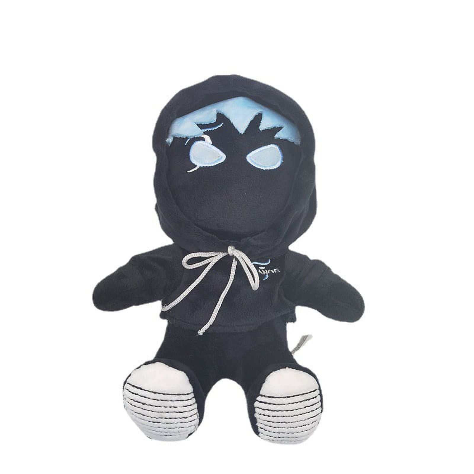 Tanqr Plush Toy, Black Face Stuffed Doll 9.8 inch , Cartoon Characters