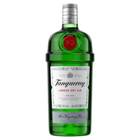 Tanqueray London Dry Gin, 1 L, 47% ABV