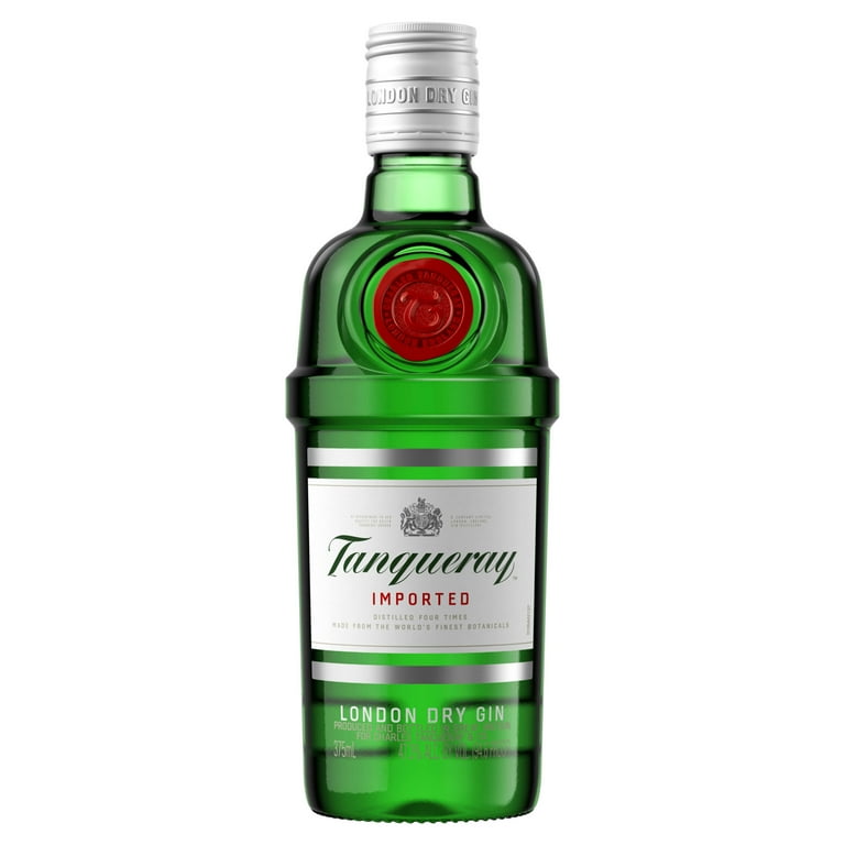 Tanqueray London Dry Gin, 375 mL, 47% ABV - Walmart.com