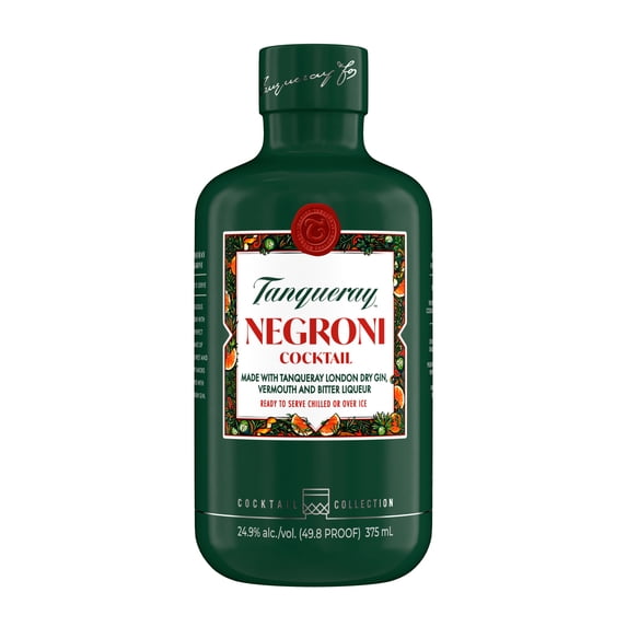 Tanqueray Negroni Cocktail (Made with London Dry Gin), 375 mL, 25% ABV