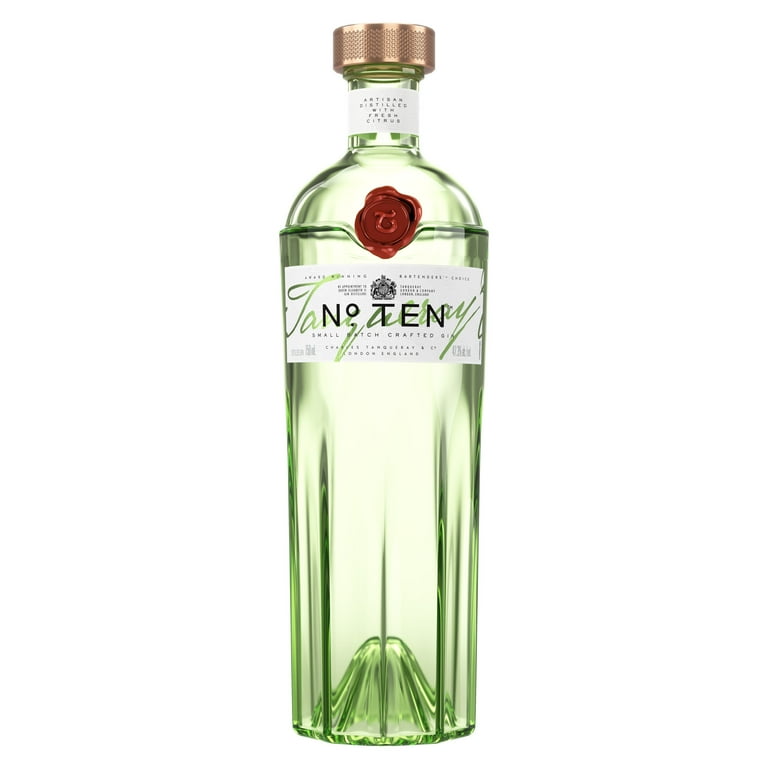 Tanqueray No. TEN Gin, 750 mL, 47% ABV - Walmart.com