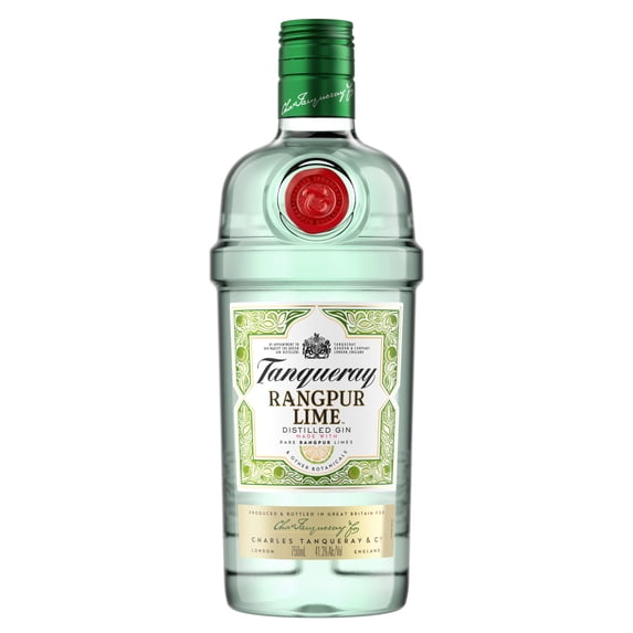 Tanqueray Rangpur Lime Gin, 750 mL, 41% ABV