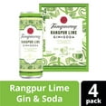 thumbnail image 1 of Tanqueray Rangpur Lime Gin & Soda, 4-PACK (4 x 12 fl oz), 1 of 13