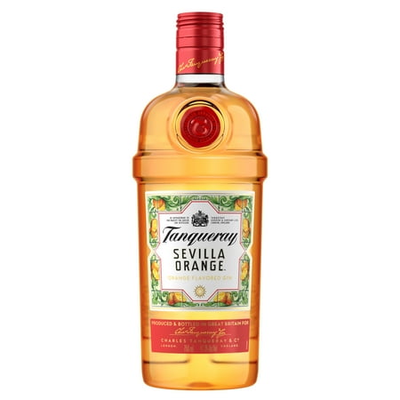 Tanqueray Sevilla Orange Flavored Gin 750 mL, 41% ABV