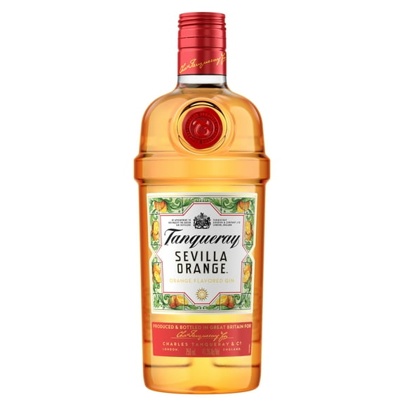 Tanqueray Sevilla Orange Flavored Gin 750 mL, 41% ABV