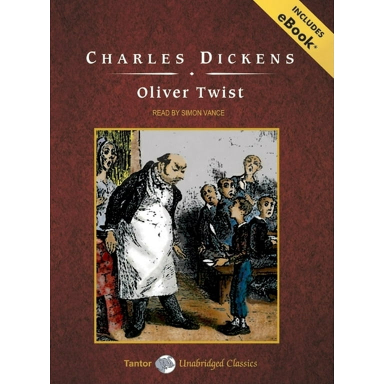 Oliver Twist, Audiobook & E-book, Charles Dickens