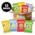 thumbnail image 1 of Tantos Puffed Pasta Chips Variety Pack Pesto, Marinara, Cacio e Pepe, Classico Plant Based Low Calorie Snack 1 oz, Pack of 12, 1 of 7