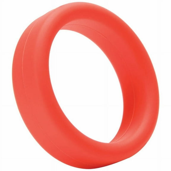 Tantus Super Soft Silicone Penis Performance Ring Stay Hard Performance Erection Enhancer (Red)