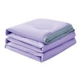 thumbnail image 1 of Tanuke Queen Cooling Comforter 200X230Cm Breathable Summer Blanket Q Max Fabric Night Sweat Relief Lightweight Machine Washable Bedspread Purple Polyester, 1 of 9