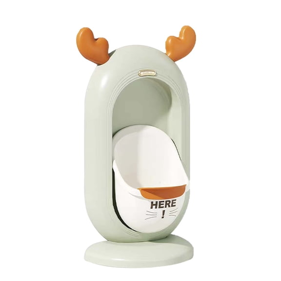 Tanuke Toddler Boy Urinal, Wall-Mounted Potty Training Toilet with Removable Basin, Large Capacity, Pp Material, for Boys 18+ Months, 1-Pack