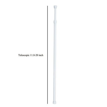 Tanune Clearance Extendable Rod Spring Loaded Extendable Telescopic Net Voile Tension Curtain Rail Pole Rod Rods, Shower Curtain Clearance Sale!