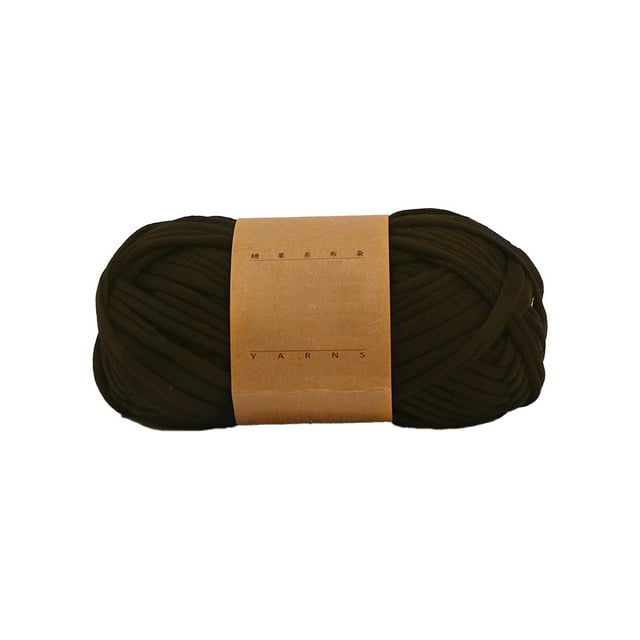 Tanune Diy Knitting Kit, Cloth Line HandWoven Diy Material 02 Dark