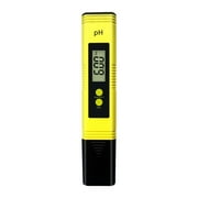 Tanune Pen Clearance Digital Ph Meter Tester for Water Pool 0.01Ph High Accuracy Pen Ph Tester for Cosmetic Lotion Foods and Water, Pencil Curler Clearance Sale Yellow