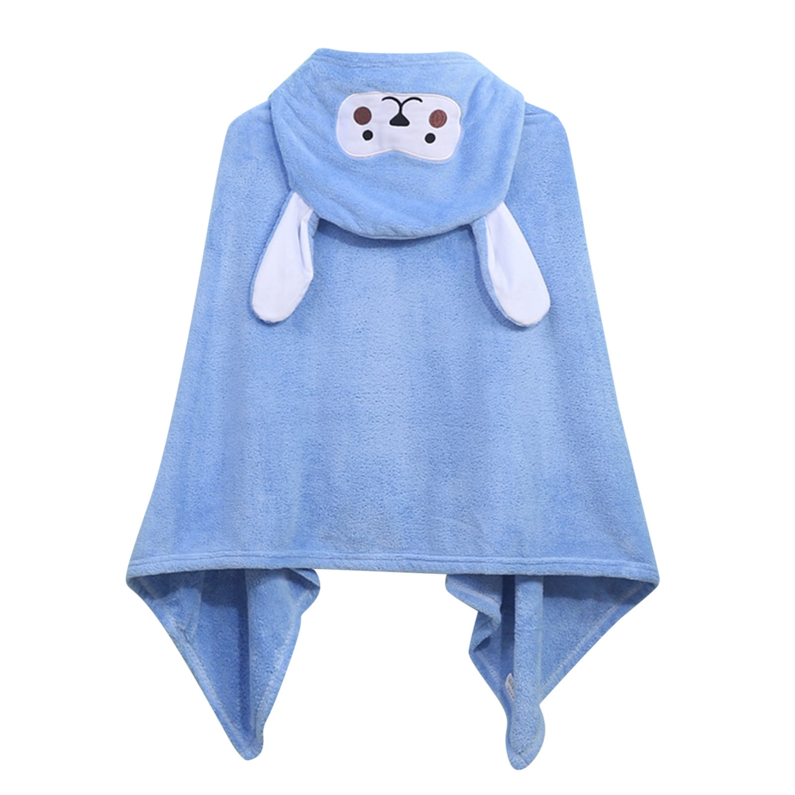 Tanuse Premium Hooded Towel for Kids, Ultra Soft and Extra Large Cotton Bath Towel with Hood for Boys and Girls, Absorbent and Machine Washable, Fun Design for Beach and Pool 1X Bath Towel