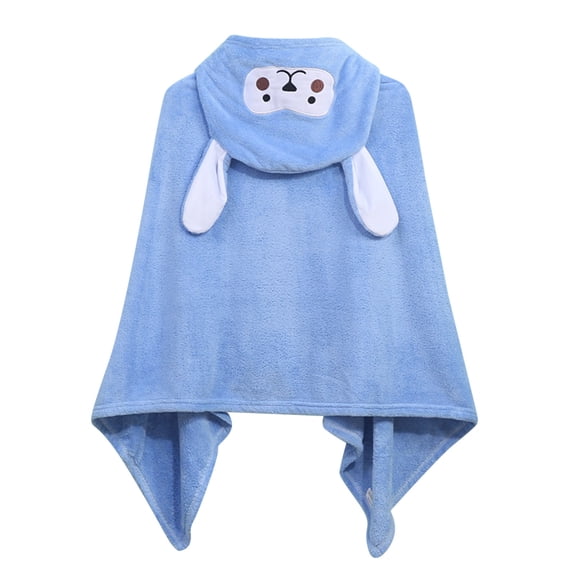 Tanuse Premium Hooded Towel for Kids, Ultra Soft and Extra Large Cotton Bath Towel with Hood for Boys and Girls, Absorbent and Machine Washable, Fun Design for Beach and Pool 1X Bath Towel