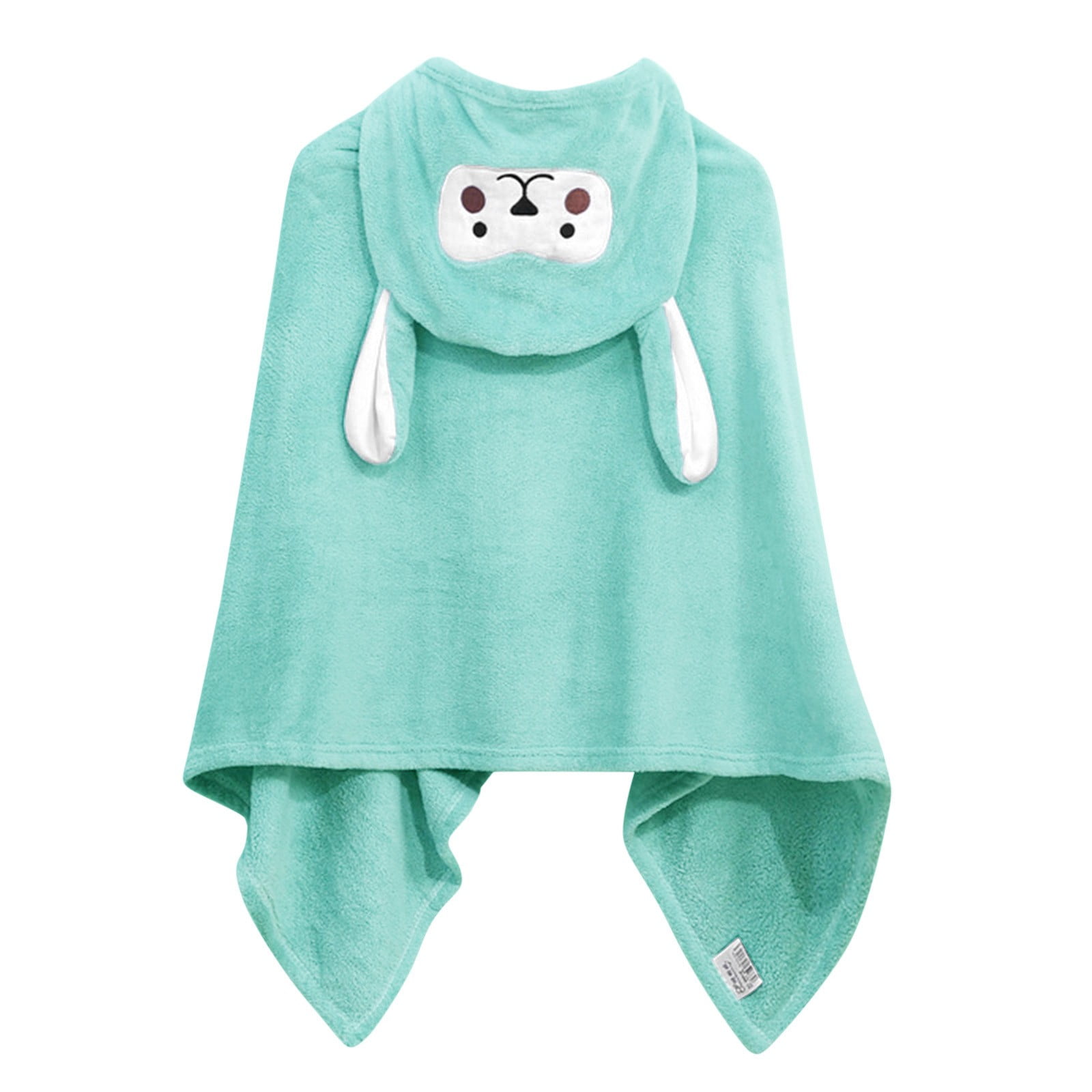 Tanuse Premium Hooded Towel for Kids, Ultra Soft and Extra Large Cotton Bath Towel with Hood for Boys and Girls, Absorbent and Machine Washable, Fun Design for Beach and Pool 1X Bath Towel